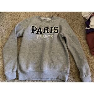 Womens medium Paris France sweatshirt